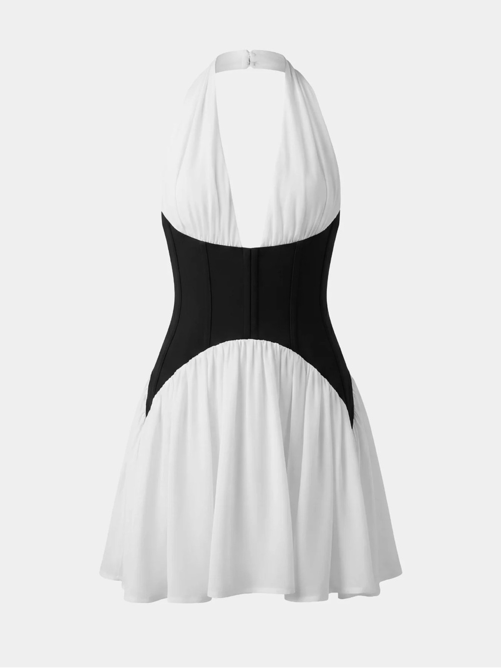 Heiress Beverly Hills Halter Corset Mini Dress